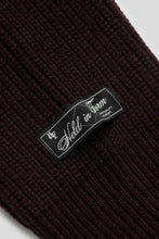 Load image into Gallery viewer, Merino Rib Knit Sweater 'Coffee Brown'