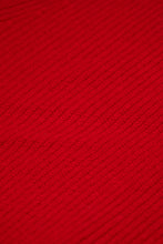 Load image into Gallery viewer, Merino Rib Knit Sweater 'Crimson Red'