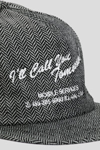 Herringbone Tweed Uniform Hat