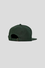 Load image into Gallery viewer, Downtown Hat &#39;Forest Green / Crimson&#39;