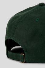 Load image into Gallery viewer, Downtown Hat &#39;Forest Green / Crimson&#39;