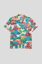 Load image into Gallery viewer, Building Blocks Mesh Button Up Shirt