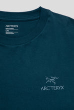 Load image into Gallery viewer, Kragg SL Cotton Bird Word Short Sleeve Shirt 'Nightscape'