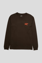 Load image into Gallery viewer, Kragg SL Cotton Bird Tile Long Sleeve Shirt 'Carob / Dynasty'