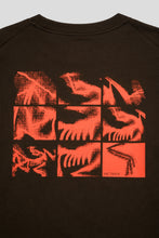 Load image into Gallery viewer, Kragg SL Cotton Bird Tile Long Sleeve Shirt 'Carob / Dynasty'