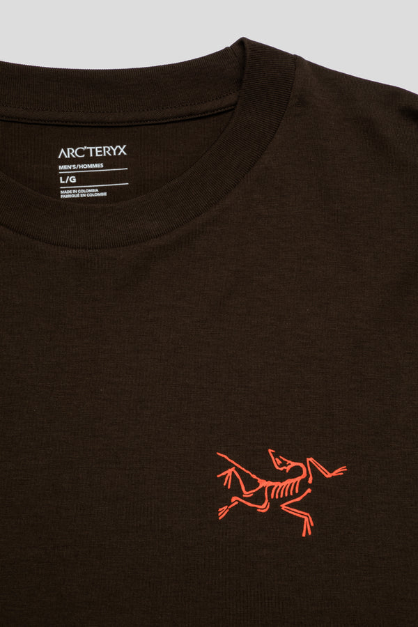 Kragg SL Cotton Short Sleeve Shirt 'Carob / Dynasty'