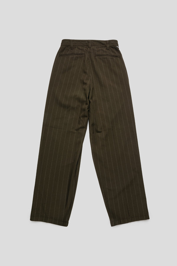 Dean Stripe Pleated Pant