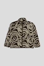 Load image into Gallery viewer, Swirls Jacquard Zip Jacket