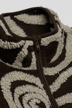 Load image into Gallery viewer, Swirls Jacquard Zip Jacket