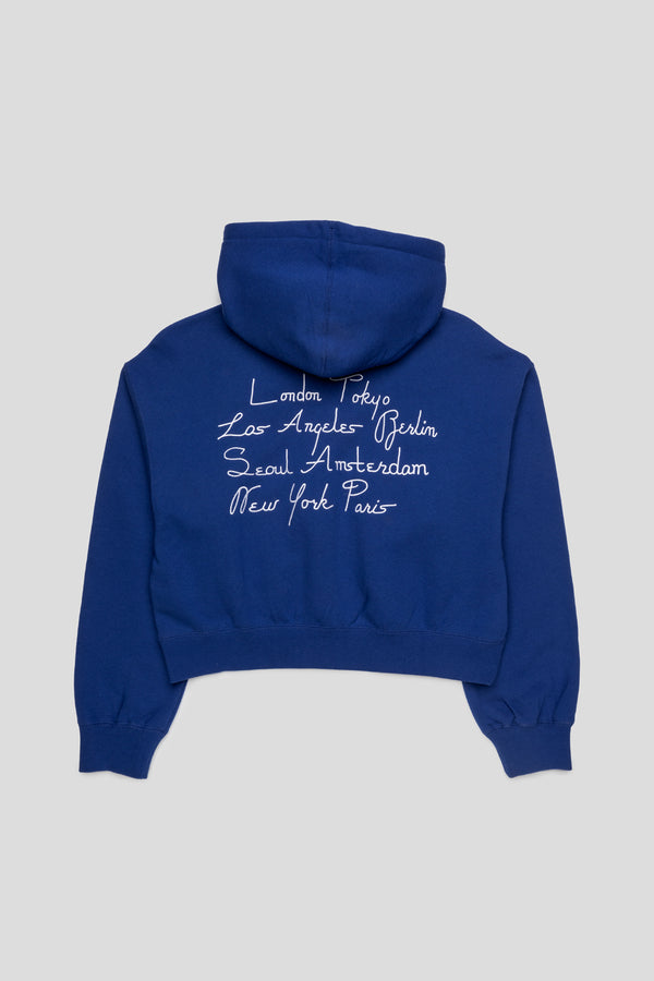 Cities Cropped Hoodie