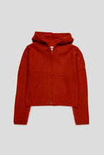Load image into Gallery viewer, Glenda Hood Zip Sweater