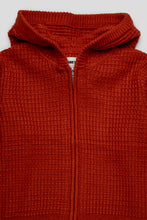 Load image into Gallery viewer, Glenda Hood Zip Sweater