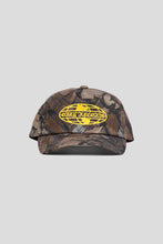 Load image into Gallery viewer, Obey World Records 5 Panel Snapback 'Fence Camo'