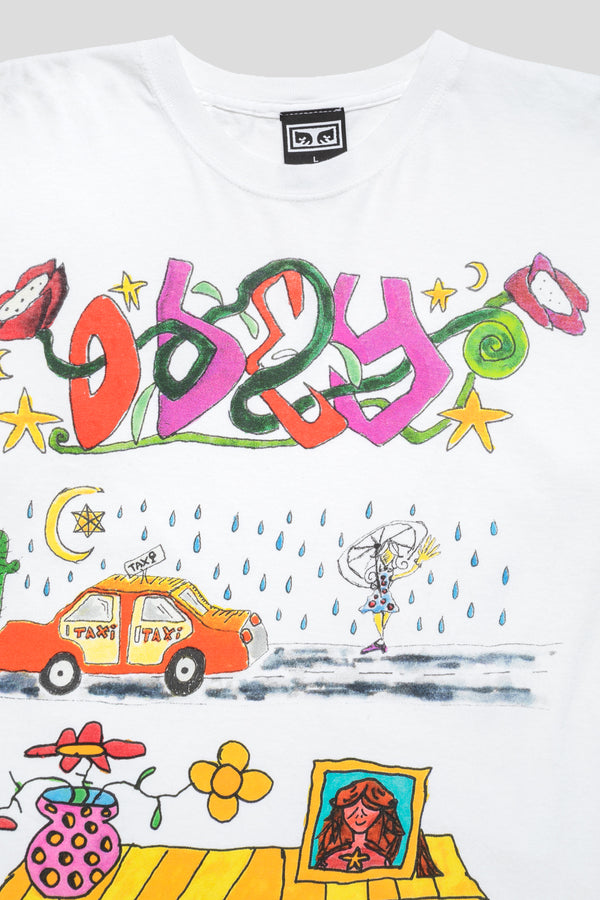 Obey Taxi Tee 'White'