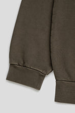 Load image into Gallery viewer, Obey Lowercase Pigment Crew 'Black Olive'