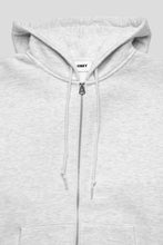 Load image into Gallery viewer, Obey Est. Eorks Bold Zip Hoodie 'Ash Grey'