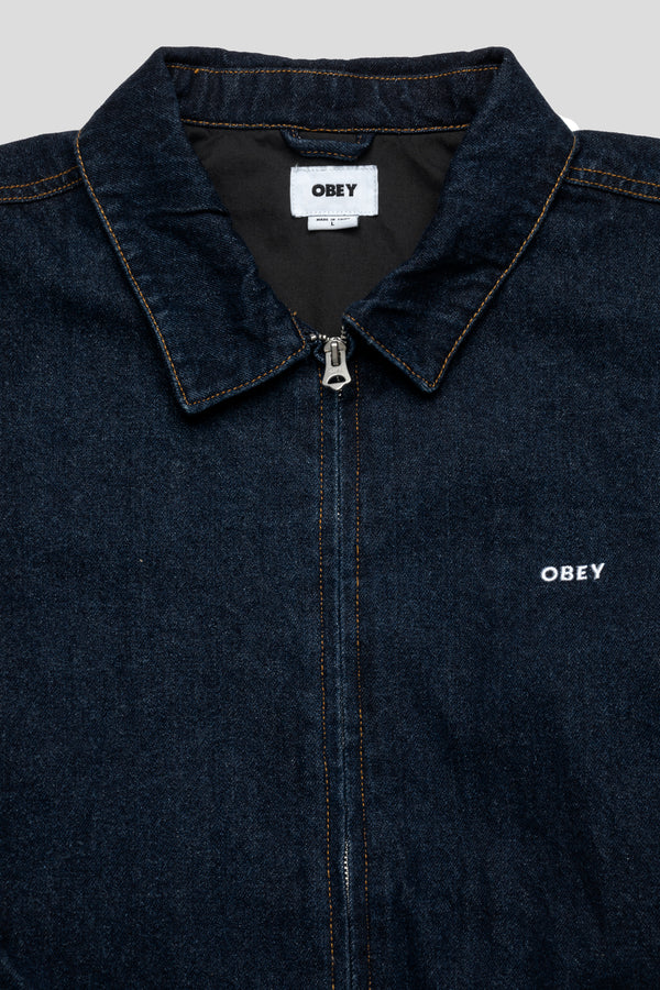 Obey Workshop Jacket 'Rinse Indigo'