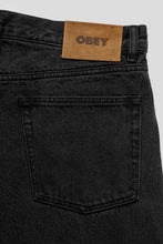 Load image into Gallery viewer, Obey Classic Baggy Denim 'Faded Black'