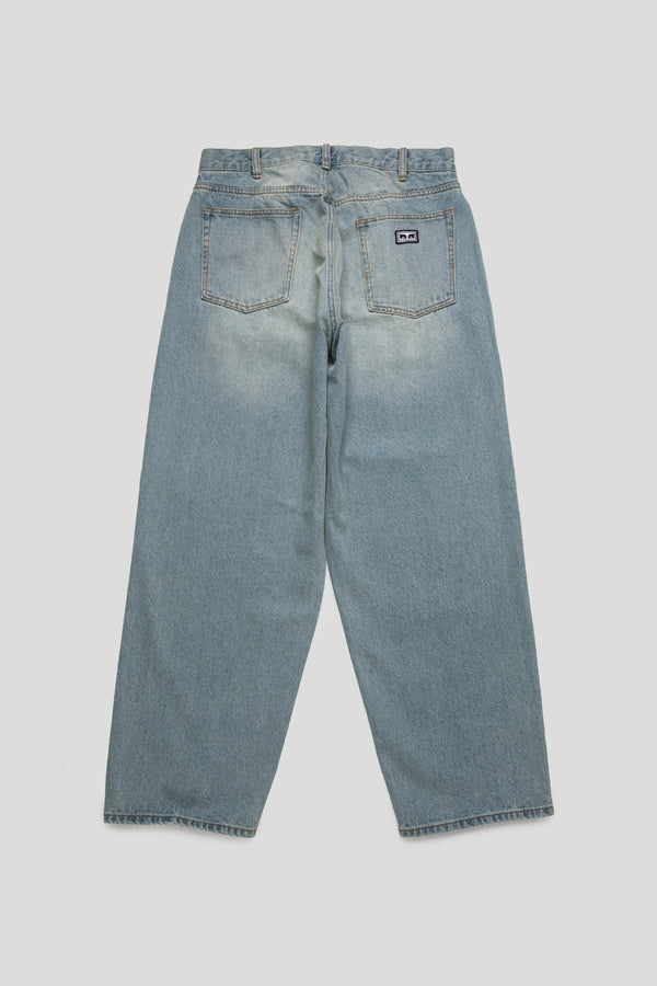 Obey Bigwig Baggy Denim Pant 'Archive Indigo'