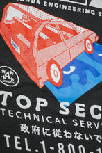 Load image into Gallery viewer, Obey Top Secret Heavyweight Tee 'Vintage Black'