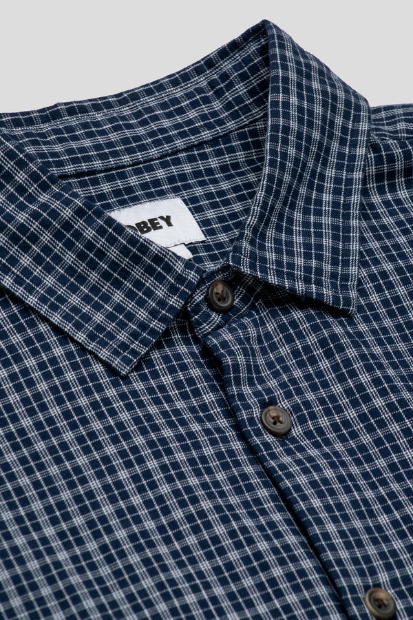 Bigwig Ian Woven Shirt 'Academy Navy'