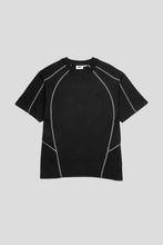Load image into Gallery viewer, Contrast Stitch Tee 'Digital Black'