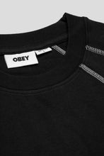 Load image into Gallery viewer, Contrast Stitch Tee 'Digital Black'