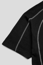 Load image into Gallery viewer, Contrast Stitch Tee 'Digital Black'