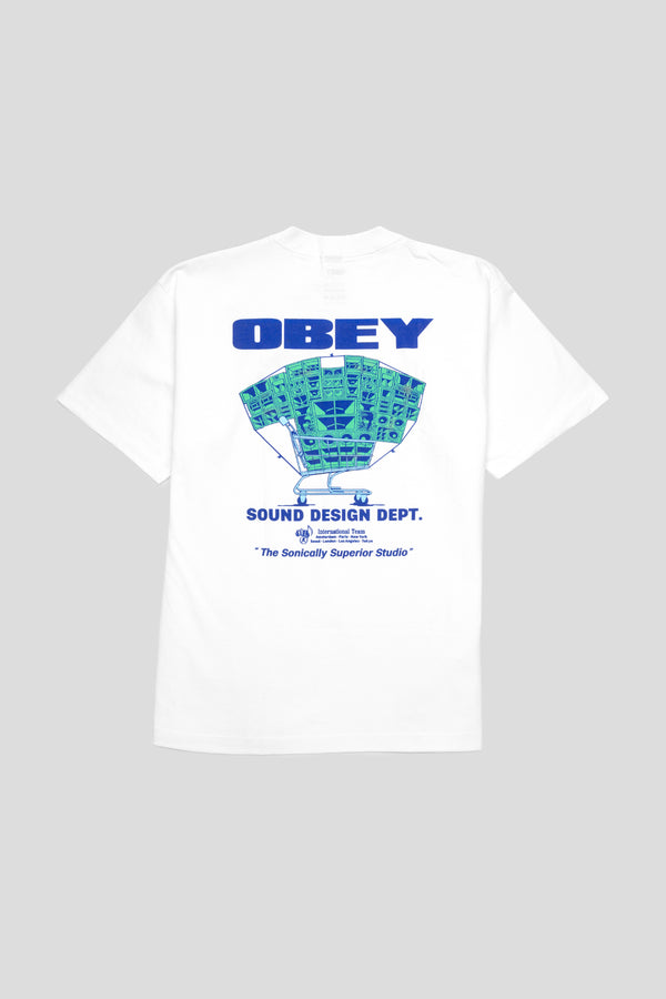 Sound Design Dept. Heavyweight Tee 'White'