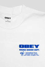 Load image into Gallery viewer, Sound Design Dept. Heavyweight Tee 'White'