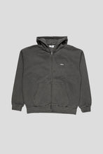 Load image into Gallery viewer, Lowercase Pigment Zip Hoodie 'Pigment Digital Black'