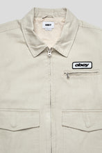 Load image into Gallery viewer, Obey Walter Work Jacket 'Silver Birch Faded Wash'