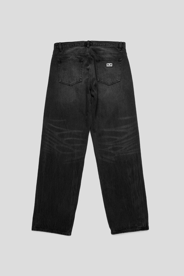 Boxcar Straight Leg Denim 'Heavy Vintage Black'