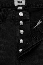 Load image into Gallery viewer, Boxcar Straight Leg Denim 'Heavy Vintage Black'