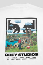 Load image into Gallery viewer, Sky Face Heavyweight Tee 'White'