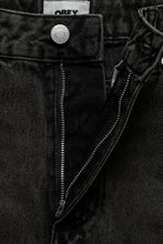 Charger l'image dans la galerie, Obey Women's Elara 5 Pocket Denim 'Black Mocha Wash'