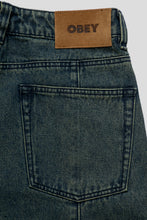 Charger l'image dans la galerie, Obey Women's Nana Denim 'Yellow Tint Wash'