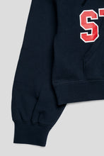 Cargar imagen en el visor de la galería, Obey Women's Studios Collegiate Hoodie 'Dark Navy'