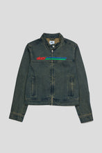 Cargar imagen en el visor de la galería, Obey Women's Rove Moto Jacket 'Yellow Tint Wash'