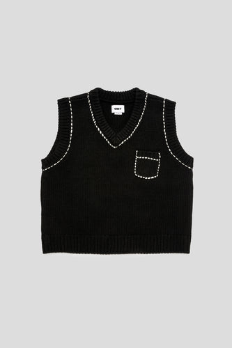 Murphy Sweater Vest 'Digital Black'