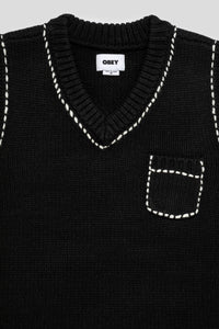 Murphy Sweater Vest 'Digital Black'