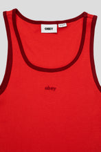 Load image into Gallery viewer, Women's Loren Rib Tank 'Red'