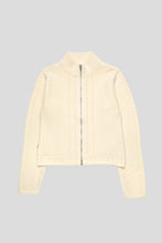 Load image into Gallery viewer, Women's Meredith Mock Zip Sweater 'Bone'