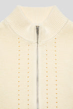 Load image into Gallery viewer, Women's Meredith Mock Zip Sweater 'Bone'