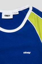 Load image into Gallery viewer, Women's Replay Raglan Tee 'Blue'