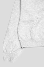 Load image into Gallery viewer, Women's League Cropped Zip Hoodie 'Ash Heather Grey'