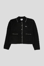 Load image into Gallery viewer, Women's Amelie Button Down Sweater 'Off Black'
