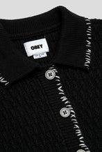 Load image into Gallery viewer, Women's Amelie Button Down Sweater 'Off Black'