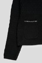 Load image into Gallery viewer, Women's Amelie Button Down Sweater 'Off Black'