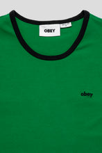 Load image into Gallery viewer, Women's Duvall Ringer Tee 'Green'